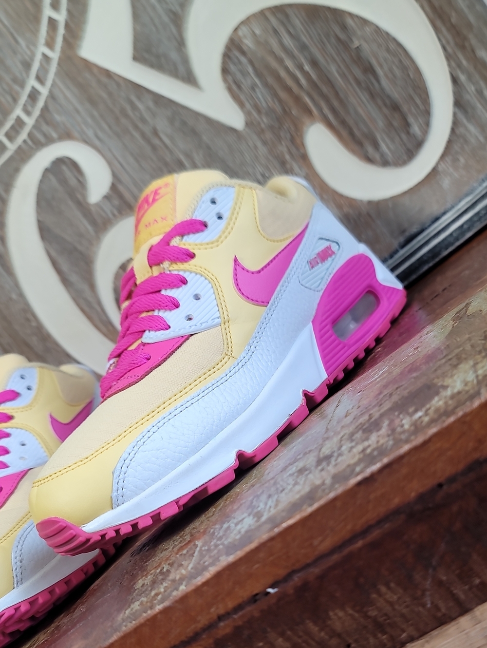 ๐ฅ Nike Air Max 90 "Topaz Fuchsia" ๐ฅ Wmns 6, Good Condition. Fast Shipping - Picture 6 of 16